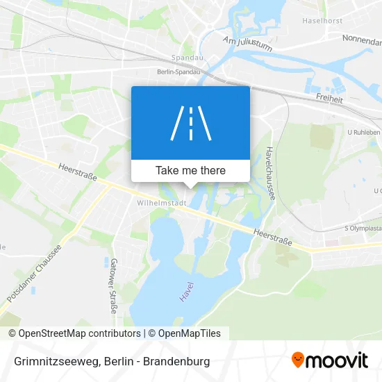 Карта Grimnitzseeweg