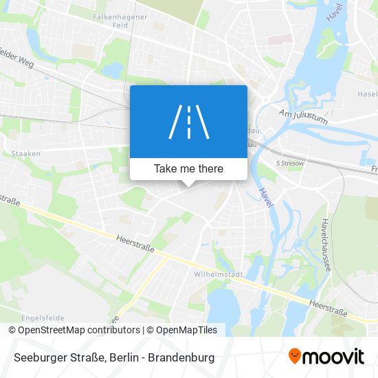 Seeburger Straße map