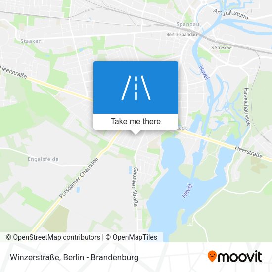 Winzerstraße map