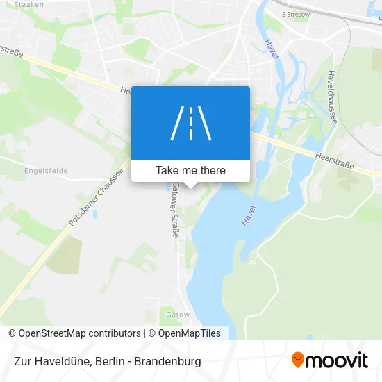 Карта Zur Haveldüne