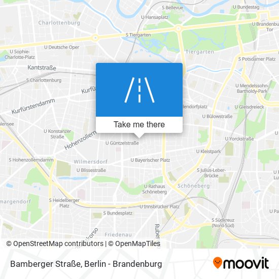 Bamberger Straße map