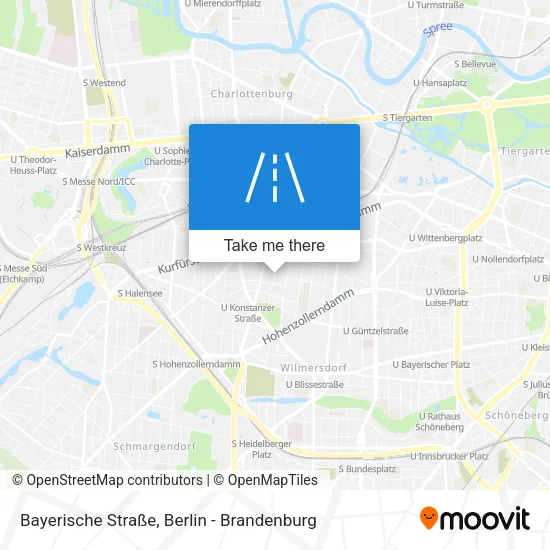 Карта Bayerische Straße