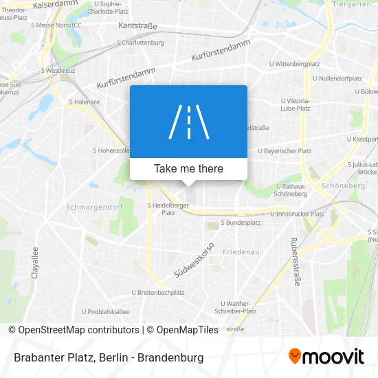 Карта Brabanter Platz
