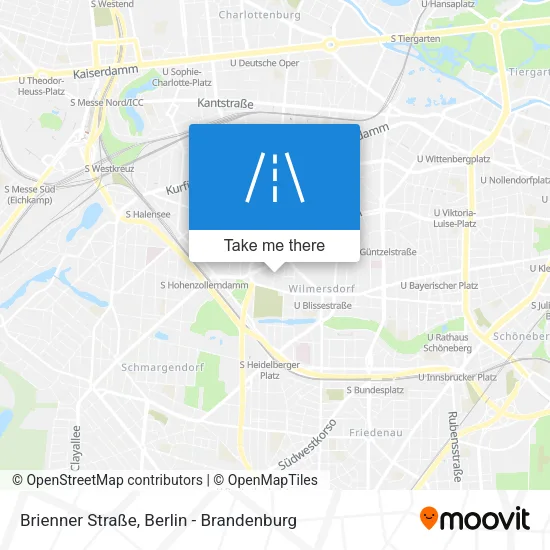 Карта Brienner Straße