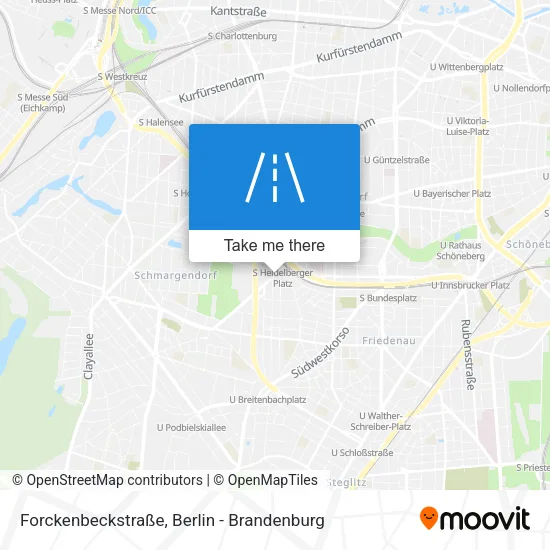 Forckenbeckstraße map