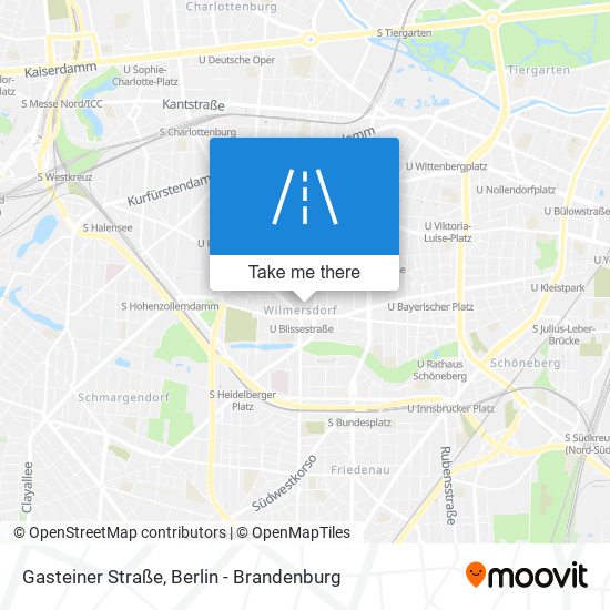 Gasteiner Straße map