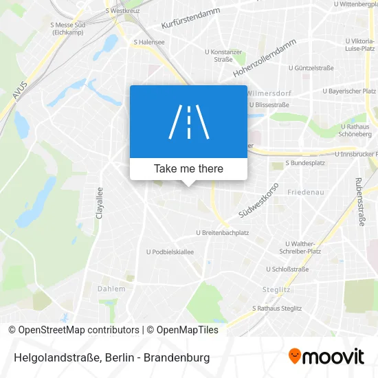 Карта Helgolandstraße