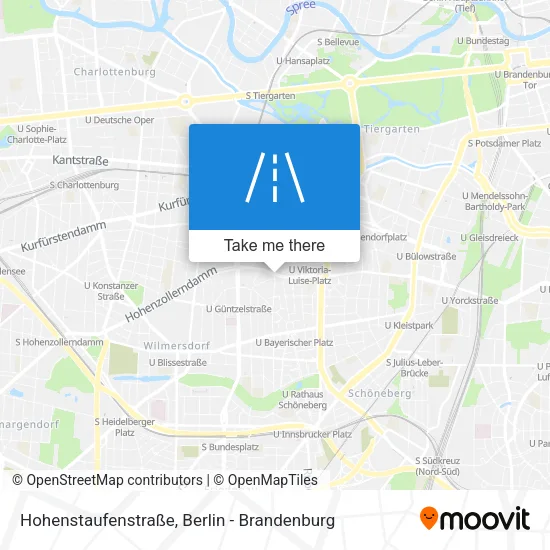 Карта Hohenstaufenstraße