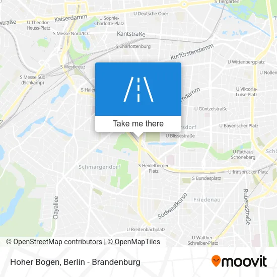 Карта Hoher Bogen