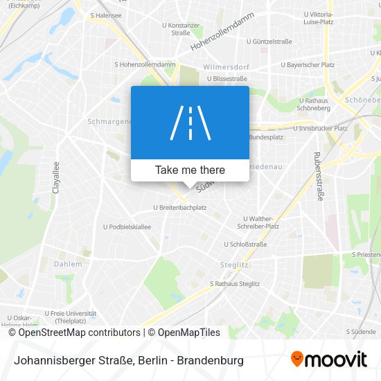 Johannisberger Straße map