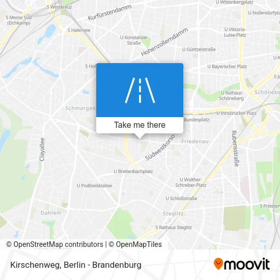 Карта Kirschenweg
