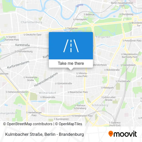Карта Kulmbacher Straße