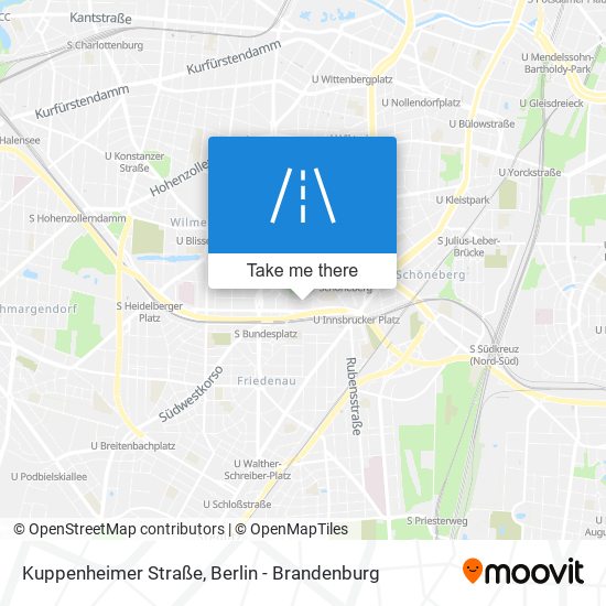 Kuppenheimer Straße map