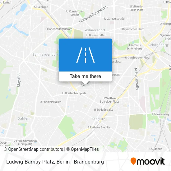 Карта Ludwig-Barnay-Platz