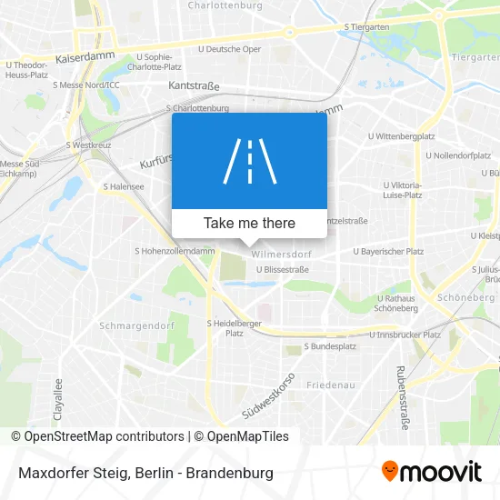 Карта Maxdorfer Steig