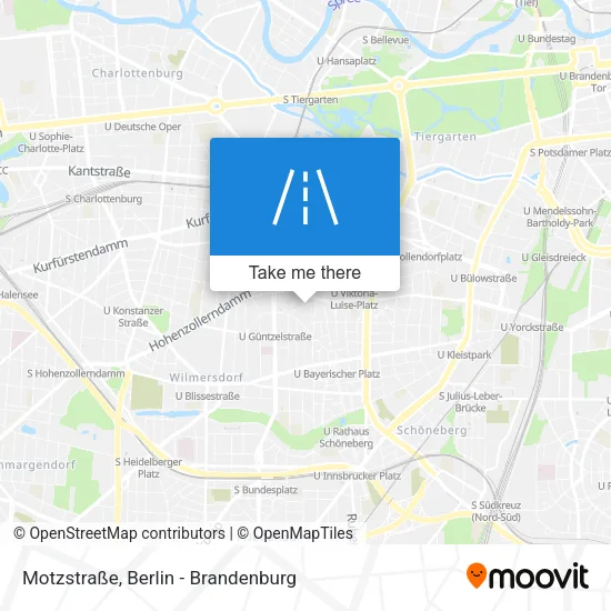 Карта Motzstraße