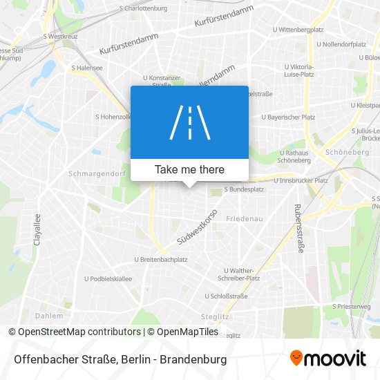 Карта Offenbacher Straße