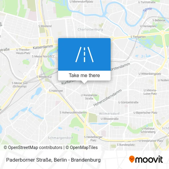 Paderborner Straße map