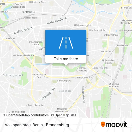 Карта Volksparksteg