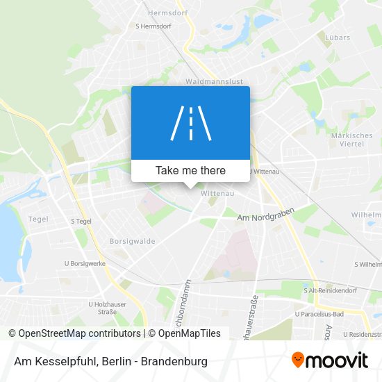 Am Kesselpfuhl map