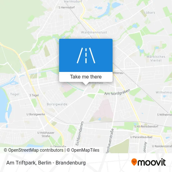 Am Triftpark map