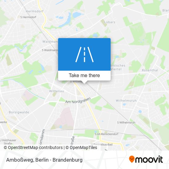 Amboßweg map