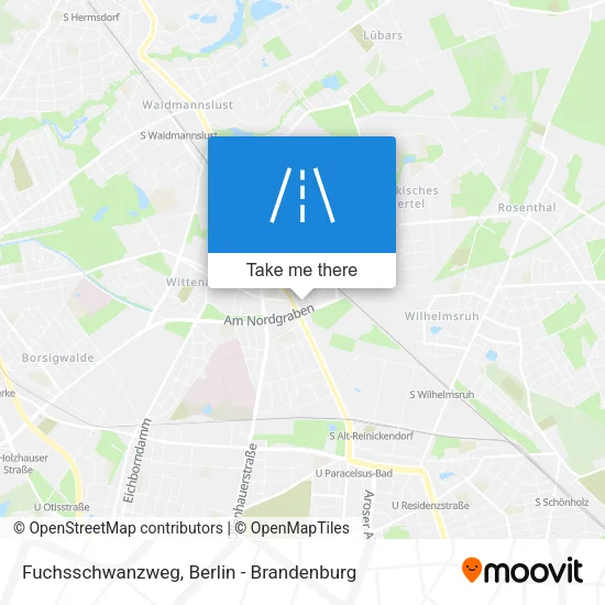 Карта Fuchsschwanzweg