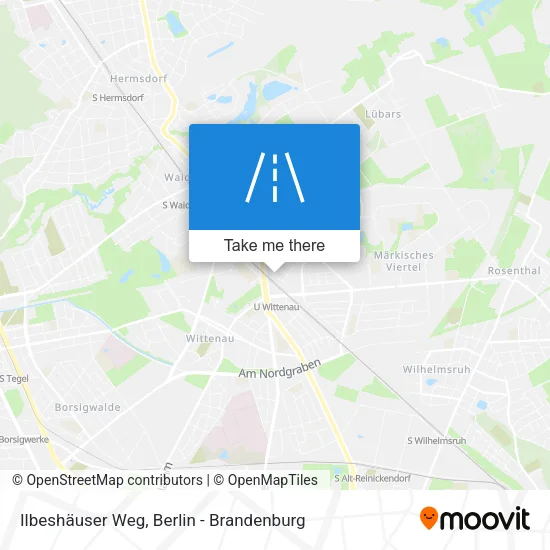 Карта Ilbeshäuser Weg