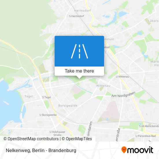 Карта Nelkenweg