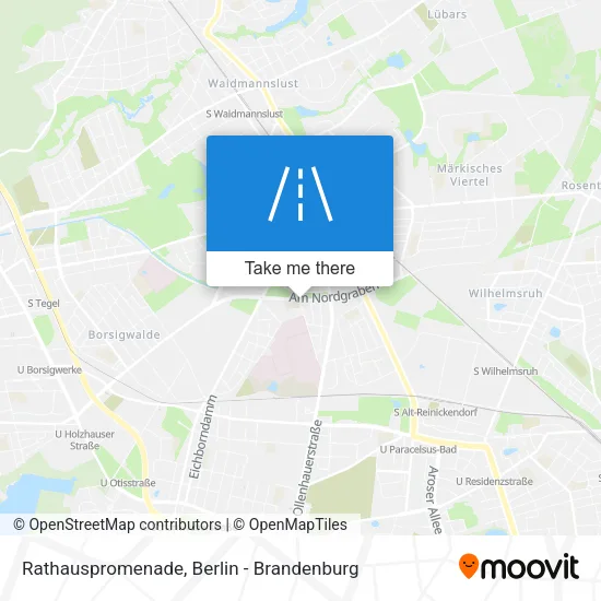 Карта Rathauspromenade