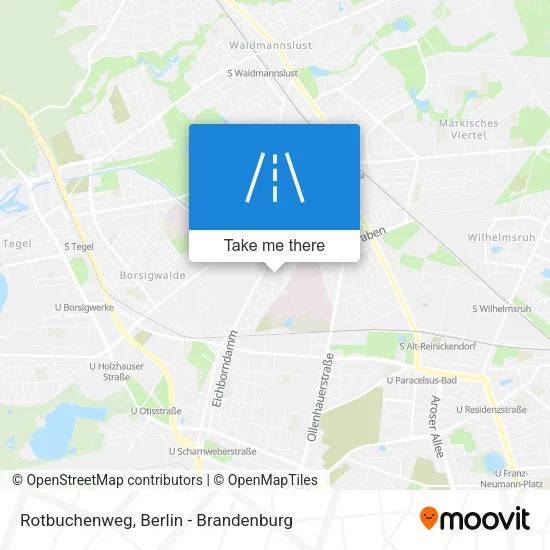 Карта Rotbuchenweg