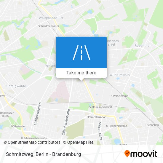 Schmitzweg map