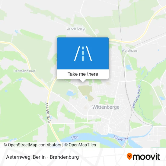 Карта Asternweg