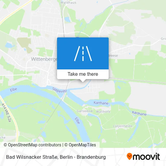 Карта Bad Wilsnacker Straße