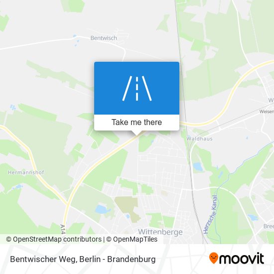 Bentwischer Weg map