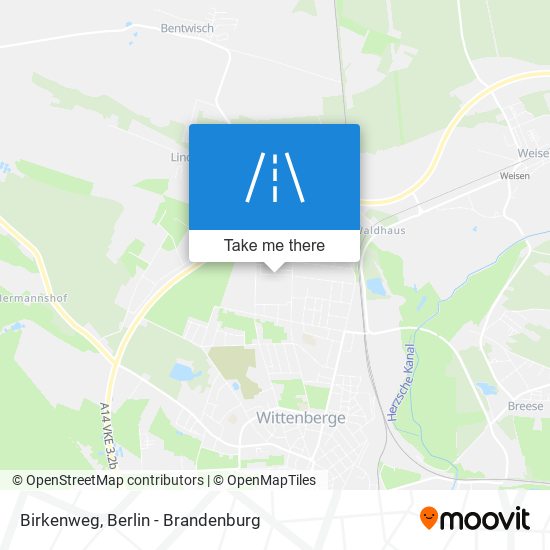 Birkenweg map