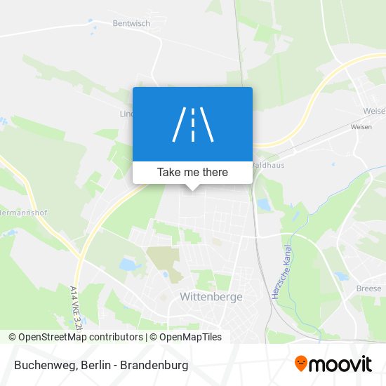 Buchenweg map