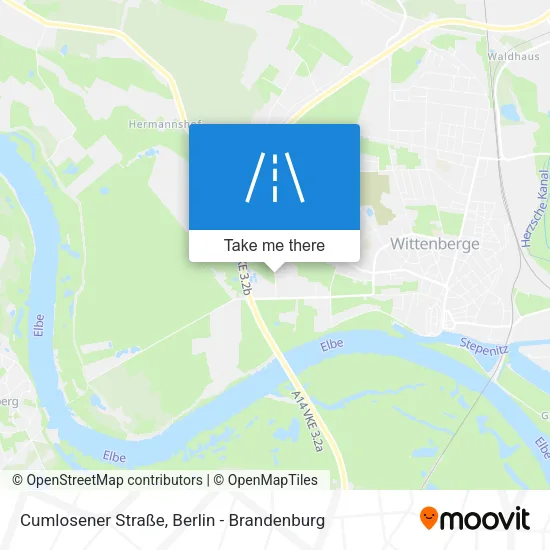 Карта Cumlosener Straße