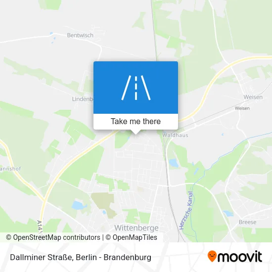 Карта Dallminer Straße