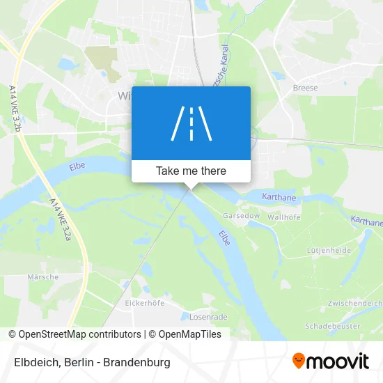 Карта Elbdeich