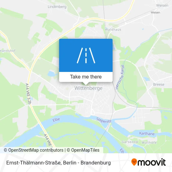 Карта Ernst-Thälmann-Straße