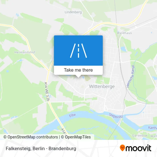 Карта Falkensteig