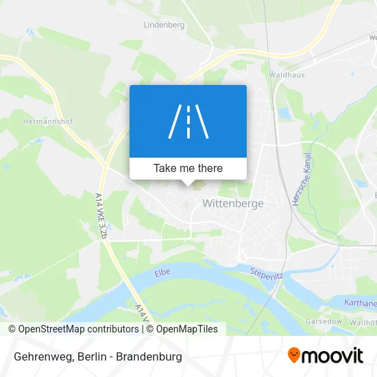 Карта Gehrenweg