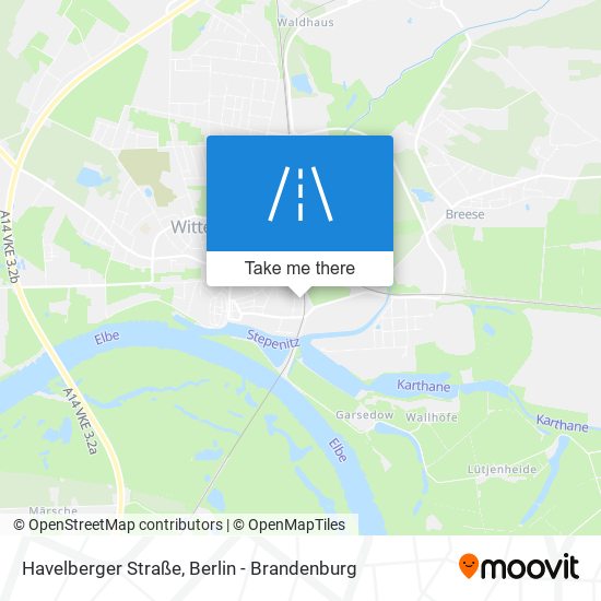 Havelberger Straße map