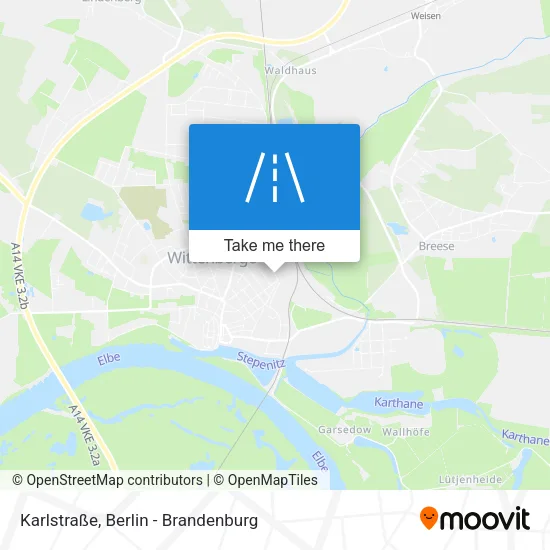 Карта Karlstraße