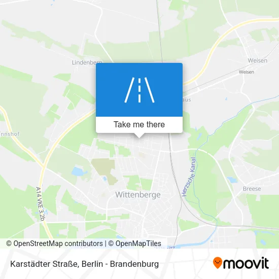 Карта Karstädter Straße