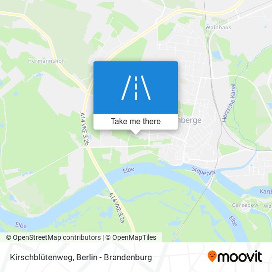 Kirschblütenweg map