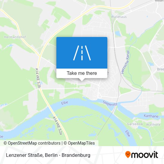Lenzener Straße map