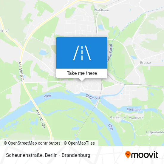 Карта Scheunenstraße