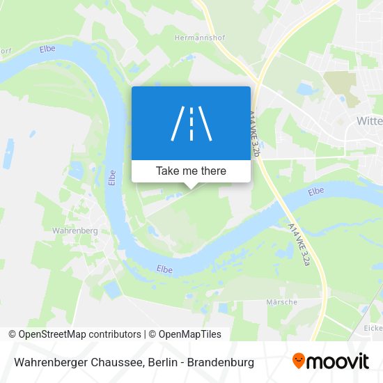 Wahrenberger Chaussee map